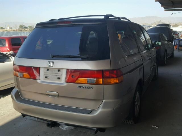 5FNRL18973B119404 - 2003 HONDA ODYSSEY EX GOLD photo 4