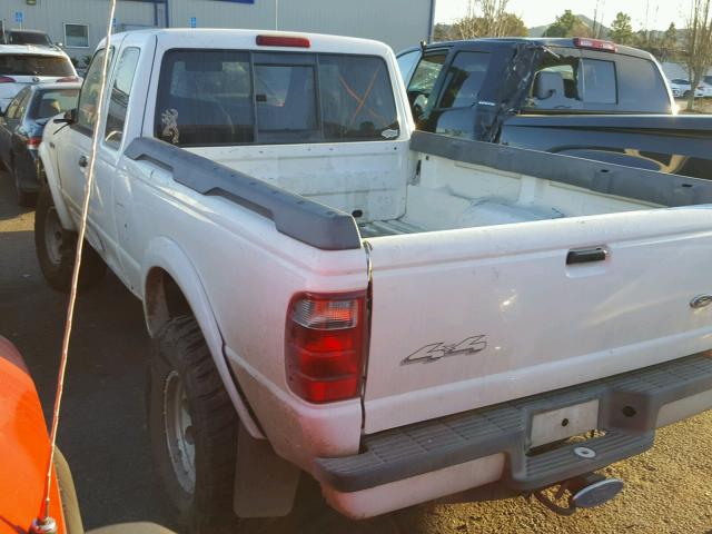 1FTZR15E21PA60250 - 2001 FORD RANGER SUP WHITE photo 3