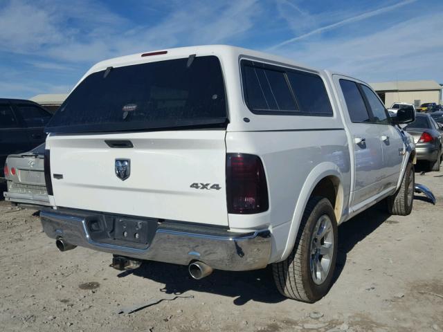 1C6RR7NT7DS715254 - 2013 RAM 1500 LARAM WHITE photo 4