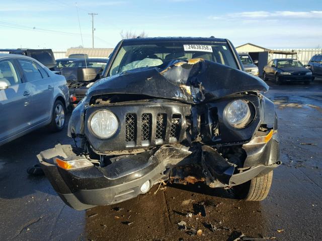 1C4NJPBA1CD674415 - 2012 JEEP PATRIOT SP BLACK photo 9