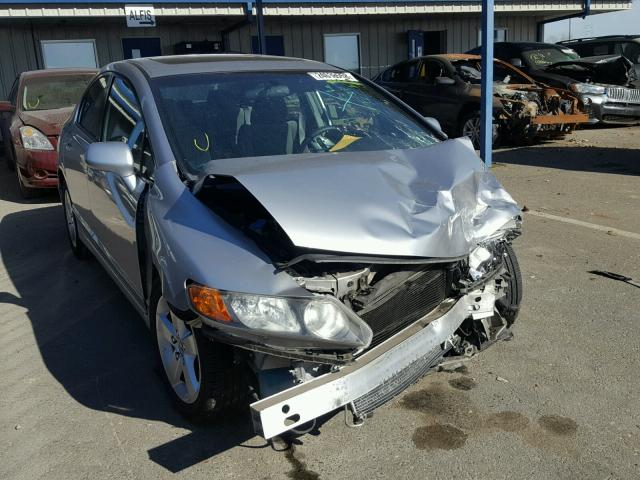 JHMFA16827S007961 - 2007 HONDA CIVIC EX SILVER photo 1