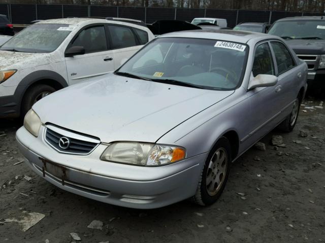 1YVGF22C3Y5115037 - 2000 MAZDA 626 ES SILVER photo 2