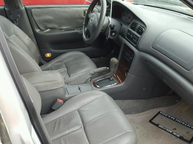 1YVGF22C3Y5115037 - 2000 MAZDA 626 ES SILVER photo 5