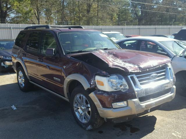 1FMEU64828UB02459 - 2008 FORD EXPLORER E RED photo 1