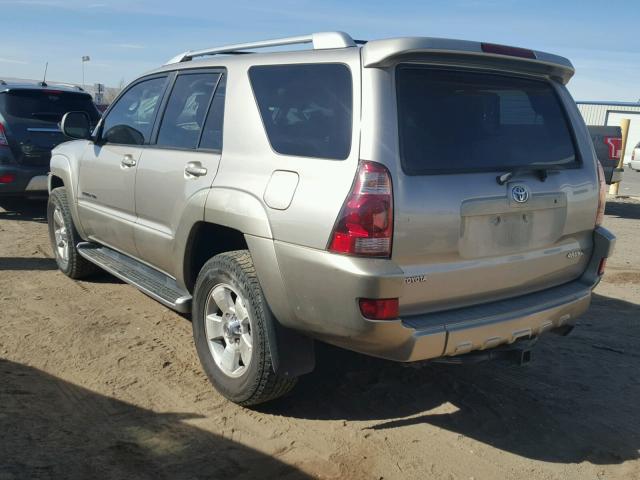 JTEBT17R440036799 - 2004 TOYOTA 4RUNNER LI GOLD photo 3