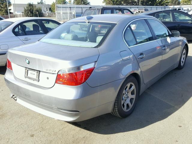 WBANA53574B173741 - 2004 BMW 525 I GRAY photo 4