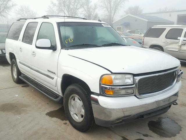 3GKEC16TX3G333119 - 2003 GMC YUKON XL C WHITE photo 1