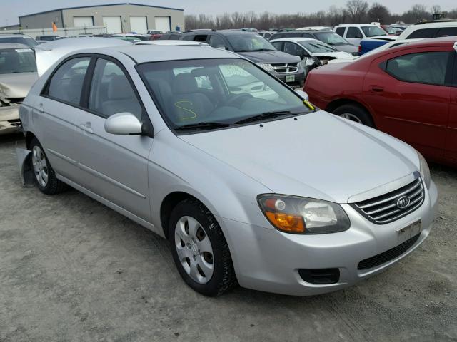 KNAFE221595661453 - 2009 KIA SPECTRA EX SILVER photo 1