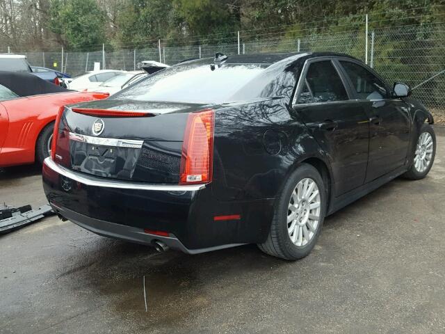 1G6DE5EG6A0100405 - 2010 CADILLAC CTS LUXURY BLACK photo 4