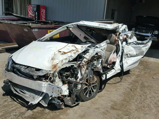 19XFB2F86FE030052 - 2015 HONDA CIVIC EX WHITE photo 2