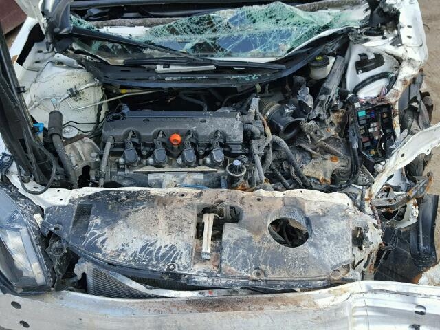 19XFB2F86FE030052 - 2015 HONDA CIVIC EX WHITE photo 7