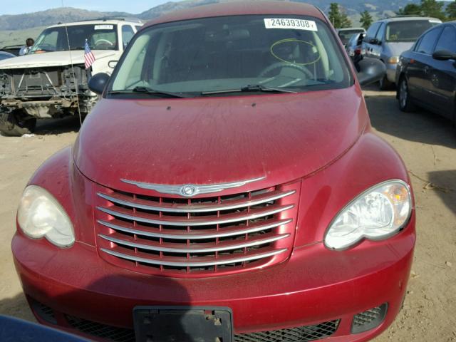 3A4FY58B47T630066 - 2007 CHRYSLER PT CRUISER RED photo 9