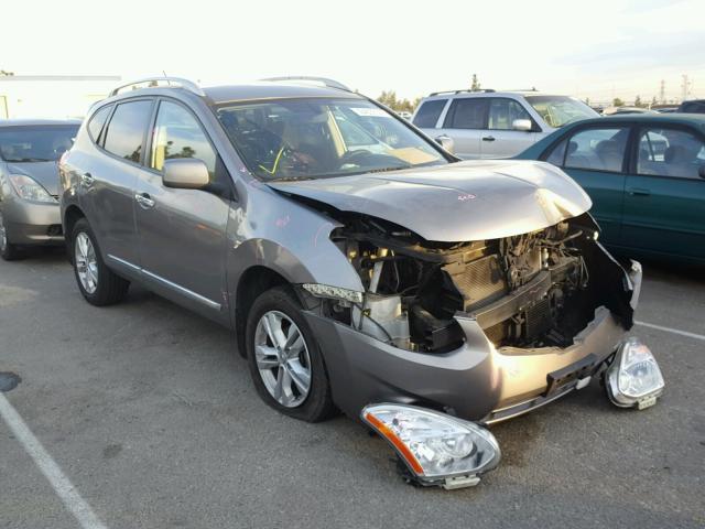 JN8AS5MT3DW037423 - 2013 NISSAN ROGUE S SILVER photo 1