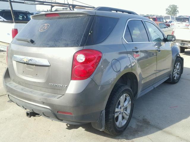 2CNALDEC1B6452809 - 2011 CHEVROLET EQUINOX LT GRAY photo 4