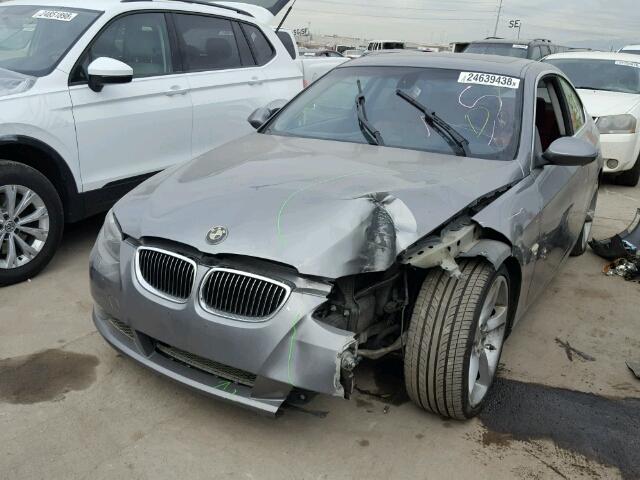 WBAWB73598P043210 - 2008 BMW 335 I GRAY photo 2