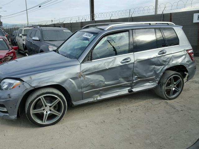 WDCGG5HB1FG427596 - 2015 MERCEDES-BENZ GLK 350 GRAY photo 9