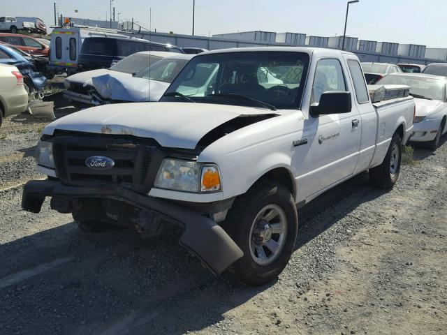1FTYR14D09PA13413 - 2009 FORD RANGER SUP WHITE photo 2