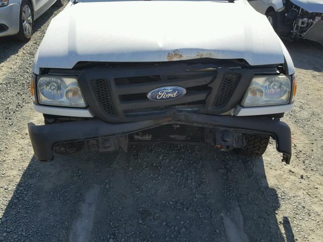 1FTYR14D09PA13413 - 2009 FORD RANGER SUP WHITE photo 7