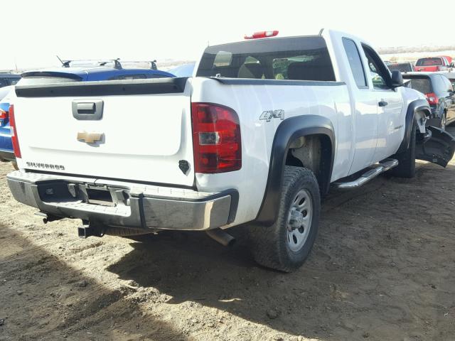 1GCEK19J77E501062 - 2007 CHEVROLET SILVERADO WHITE photo 4