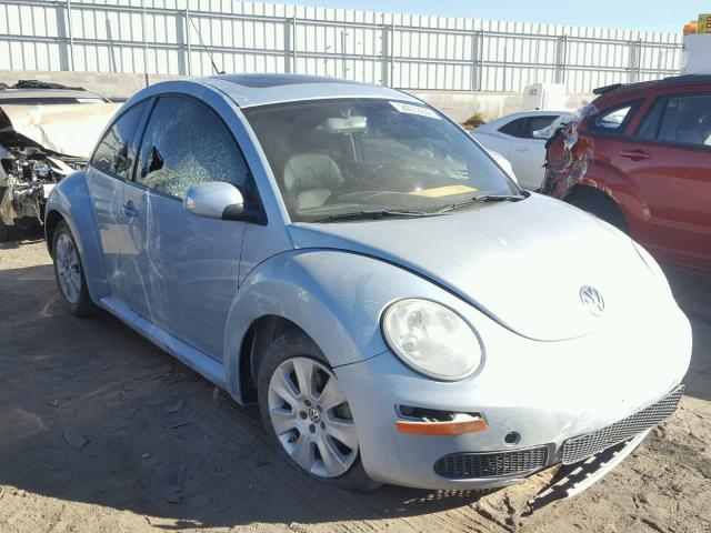 3VWRW31C89M518509 - 2009 VOLKSWAGEN NEW BEETLE BLUE photo 1