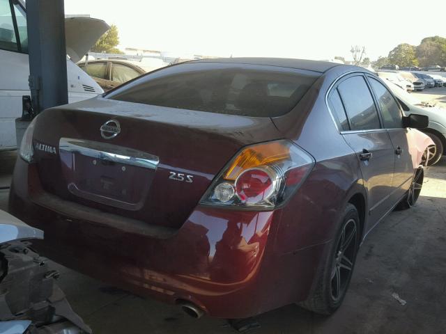 1N4AL2AP9CN512159 - 2012 NISSAN ALTIMA BAS RED photo 4