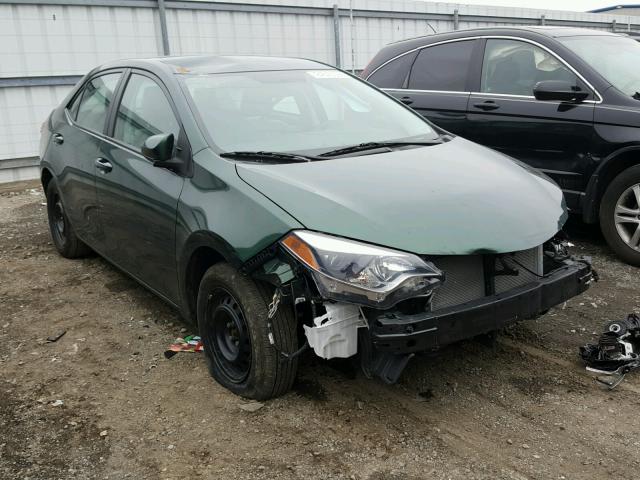 2T1BPRHE9EC195330 - 2014 TOYOTA COROLLA EC 绿色 照片 1