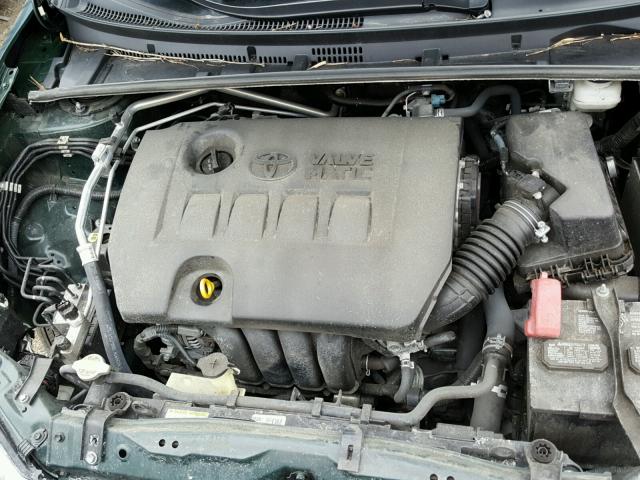 2T1BPRHE9EC195330 - 2014 TOYOTA COROLLA EC 绿色 照片 7