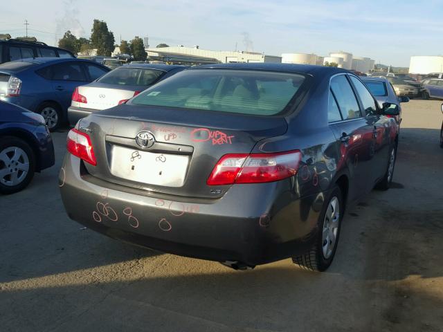 4T1BE46K69U277909 - 2009 TOYOTA CAMRY BASE GRAY photo 4