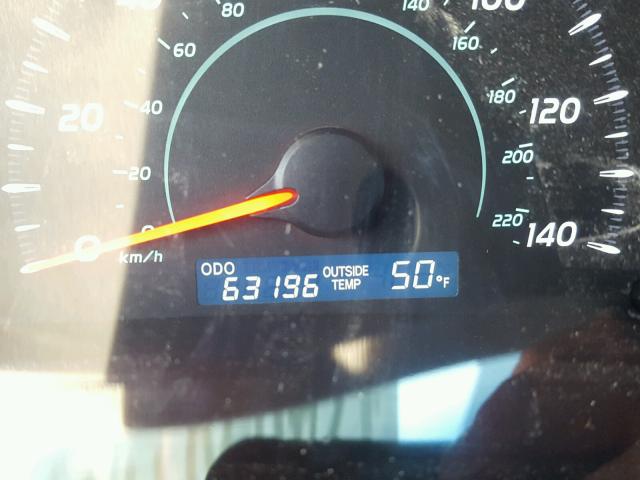 4T1BE46K69U277909 - 2009 TOYOTA CAMRY BASE GRAY photo 8