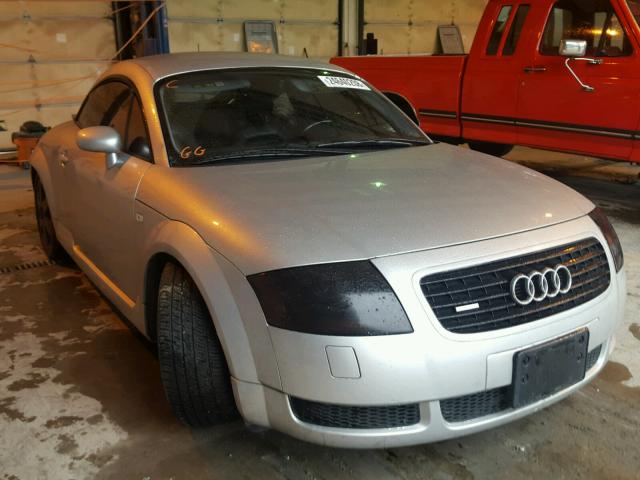 TRUUC28NXY1007649 - 2000 AUDI TT QUATTRO SILVER photo 1