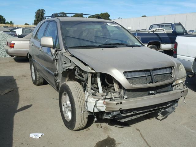 JT6HF10U4X0079443 - 1999 LEXUS RX 300 GOLD photo 1