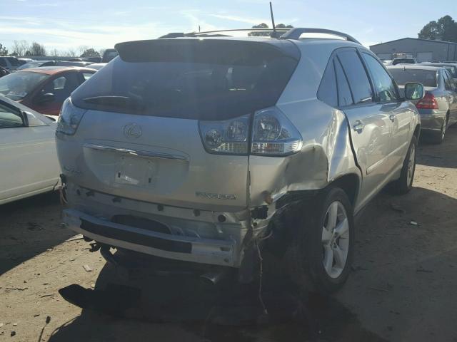 2T2HA31U96C088981 - 2006 LEXUS RX 330 SILVER photo 4