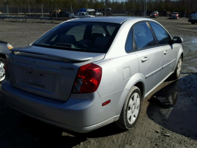 KL5JD56ZX7K538009 - 2007 SUZUKI FORENZA BA SILVER photo 4