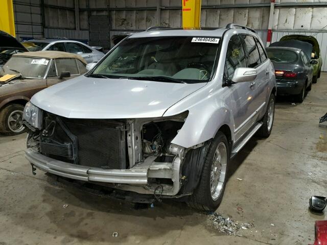 2HNYD28547H518034 - 2007 ACURA MDX SPORT SILVER photo 2