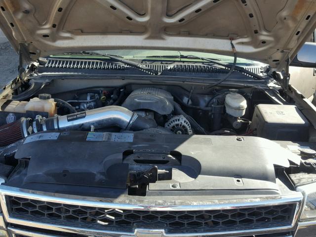 1GCEC14V03Z255594 - 2003 CHEVROLET SILVERADO GRAY photo 7