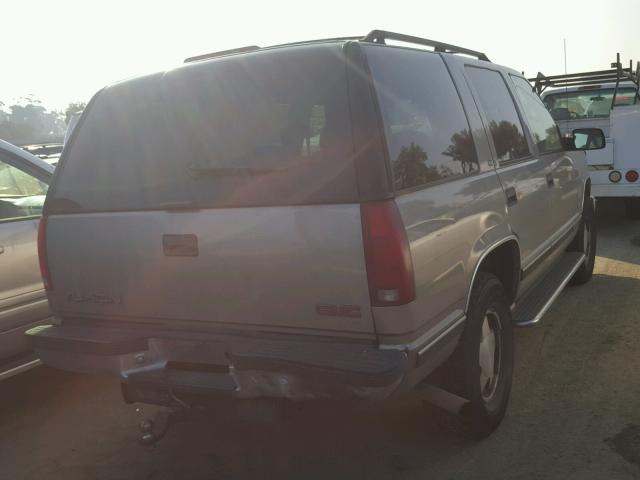 1GKEK13RXXJ778119 - 1999 GMC DENALI SILVER photo 4