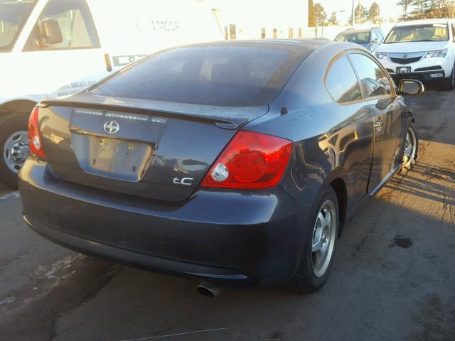 JTKDE177260125689 - 2006 TOYOTA SCION TC 灰色 照片 4