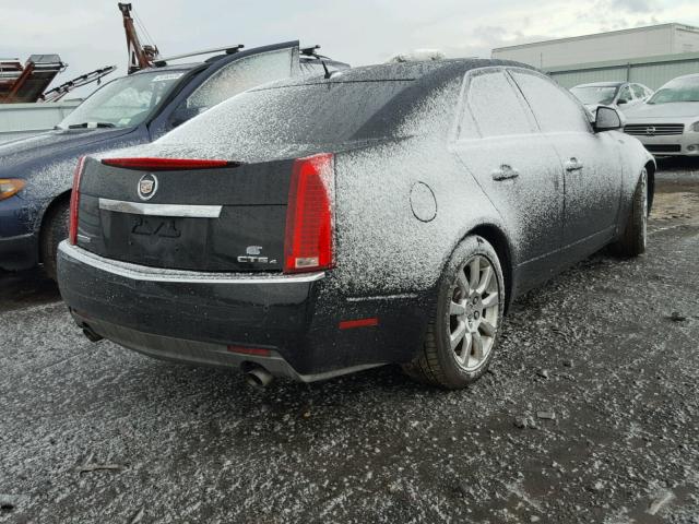 1G6DP57V980113469 - 2008 CADILLAC CTS HI FEA BLACK photo 4