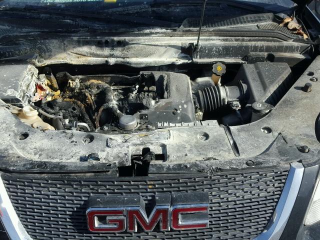 1GKLRMED2AJ253634 - 2010 GMC ACADIA SLT შავი ფოტო 7
