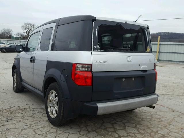 5J6YH28398L005238 - 2008 HONDA ELEMENT LX SILVER photo 3