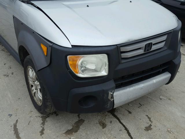 5J6YH28398L005238 - 2008 HONDA ELEMENT LX SILVER photo 9