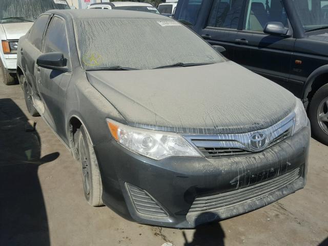 4T4BF1FK7ER339572 - 2014 TOYOTA CAMRY L GRAY photo 1