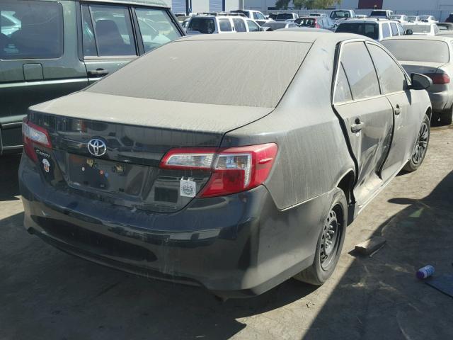 4T4BF1FK7ER339572 - 2014 TOYOTA CAMRY L GRAY photo 4