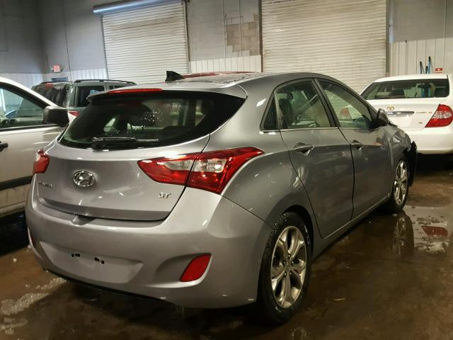 KMHD35LE9DU060320 - 2013 HYUNDAI ELANTRA GT GRAY photo 4