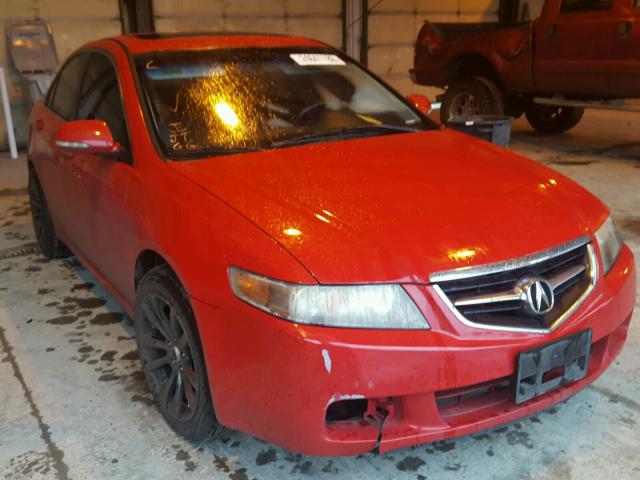 JH4CL96805C024356 - 2005 ACURA TSX RED photo 1