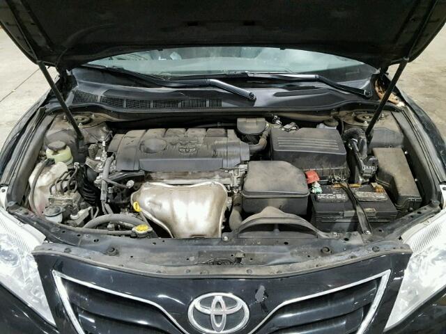 4T1BF3EKXBU776579 - 2011 TOYOTA CAMRY BASE BLACK photo 7