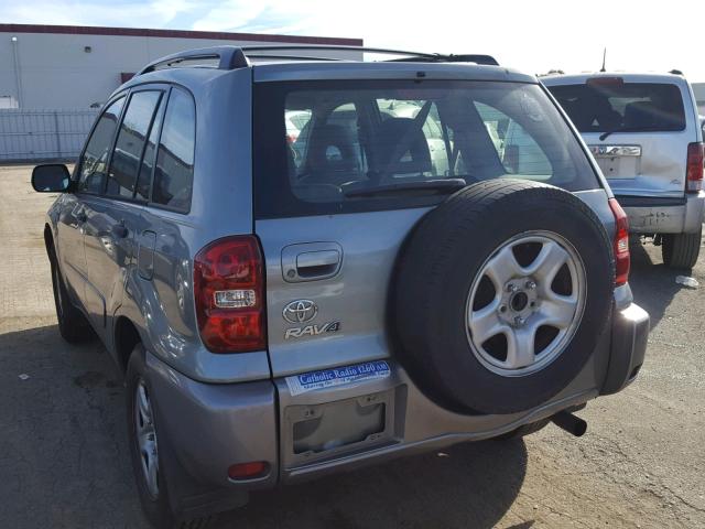 JTEGD20V950063966 - 2005 TOYOTA RAV4 GRAY photo 3