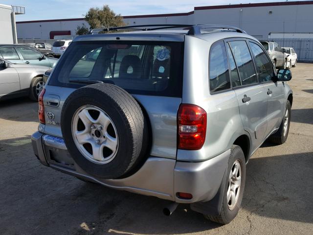 JTEGD20V950063966 - 2005 TOYOTA RAV4 GRAY photo 4