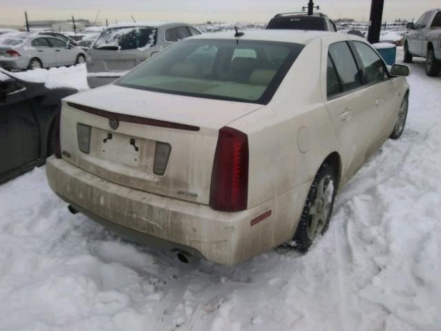 1G6DW677150184039 - 2005 CADILLAC STS WHITE photo 4