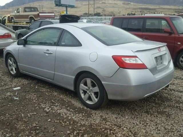 2HGFG12836H529396 - 2006 HONDA CIVIC EX Gümüş foto 3